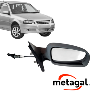 Espejo Manual p/pintar Derecho | Gol G3 G4 00/2014 (3 Puertas)