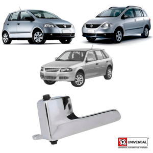 Manija Interior Aluminio de Puerta Izquierda | Gol G4 06/14 Fox y Suran G1 05/10