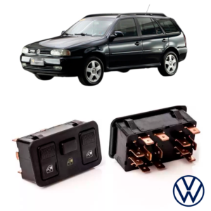 Teclas Levanta Vidrios Traseros (doble) | Gol AB9 95/99