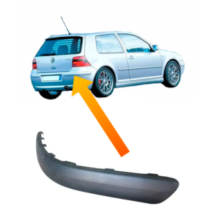 Moldura de Paragolpe Trasera Derecha | Golf MK4 99/06