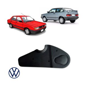 Tapa de Butaca Derecha Exterior Negra (Original VW) | Gol Senda Saveiro G1