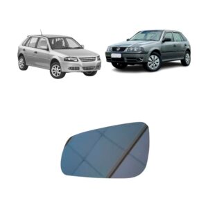 Vidrio de Espejo con Base Izquierdo - VW Gol G3 / G4 - 373857501