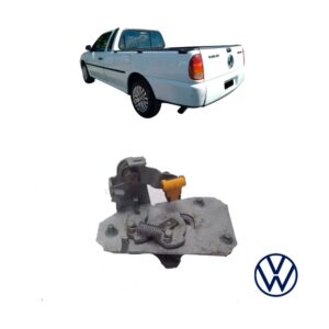 Cerradura de Porton Trasero Izquierda - VW Saveiro G2 (1997 en adelante) - Original VW 376827245