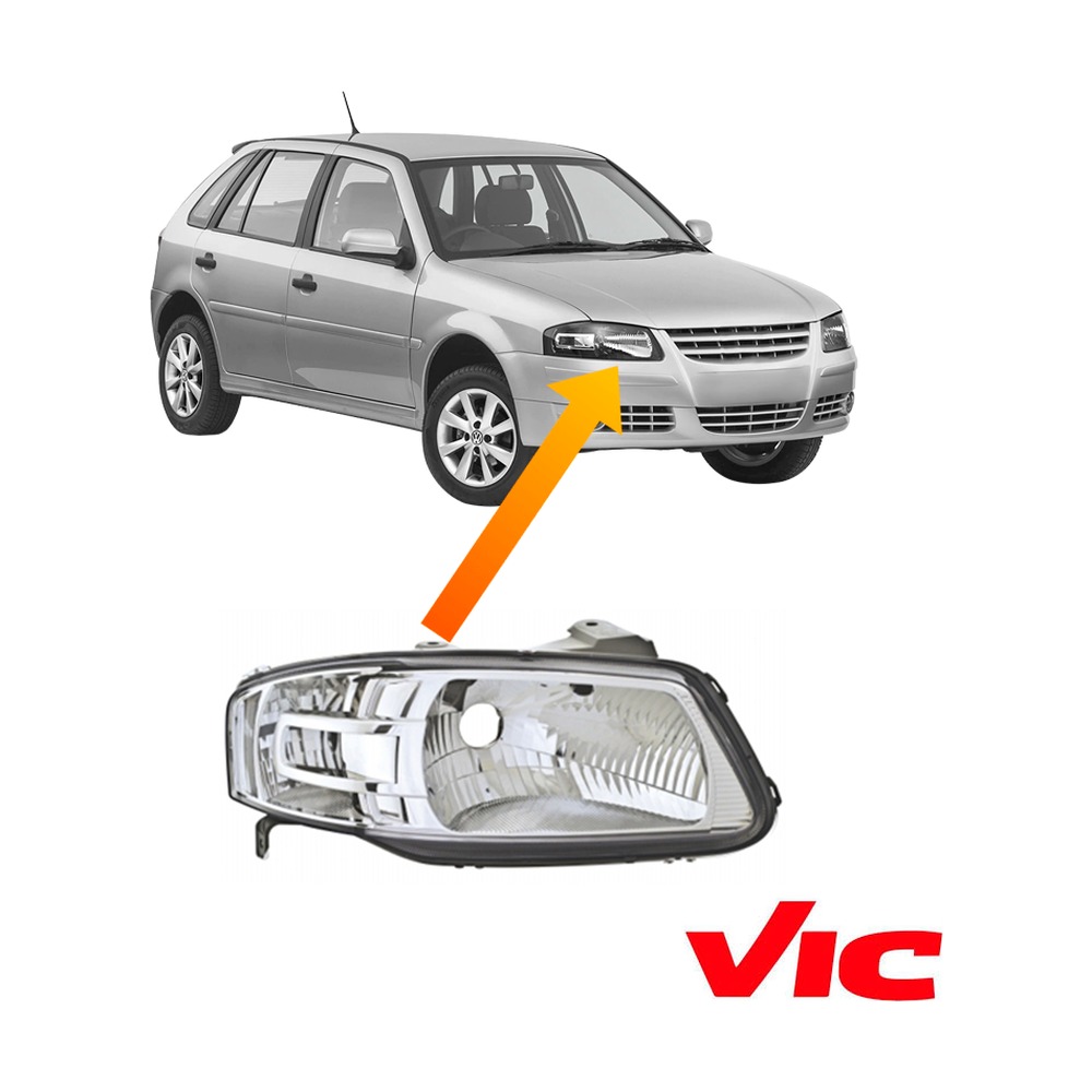 Optica Derecha | Gol G4 2006/2014