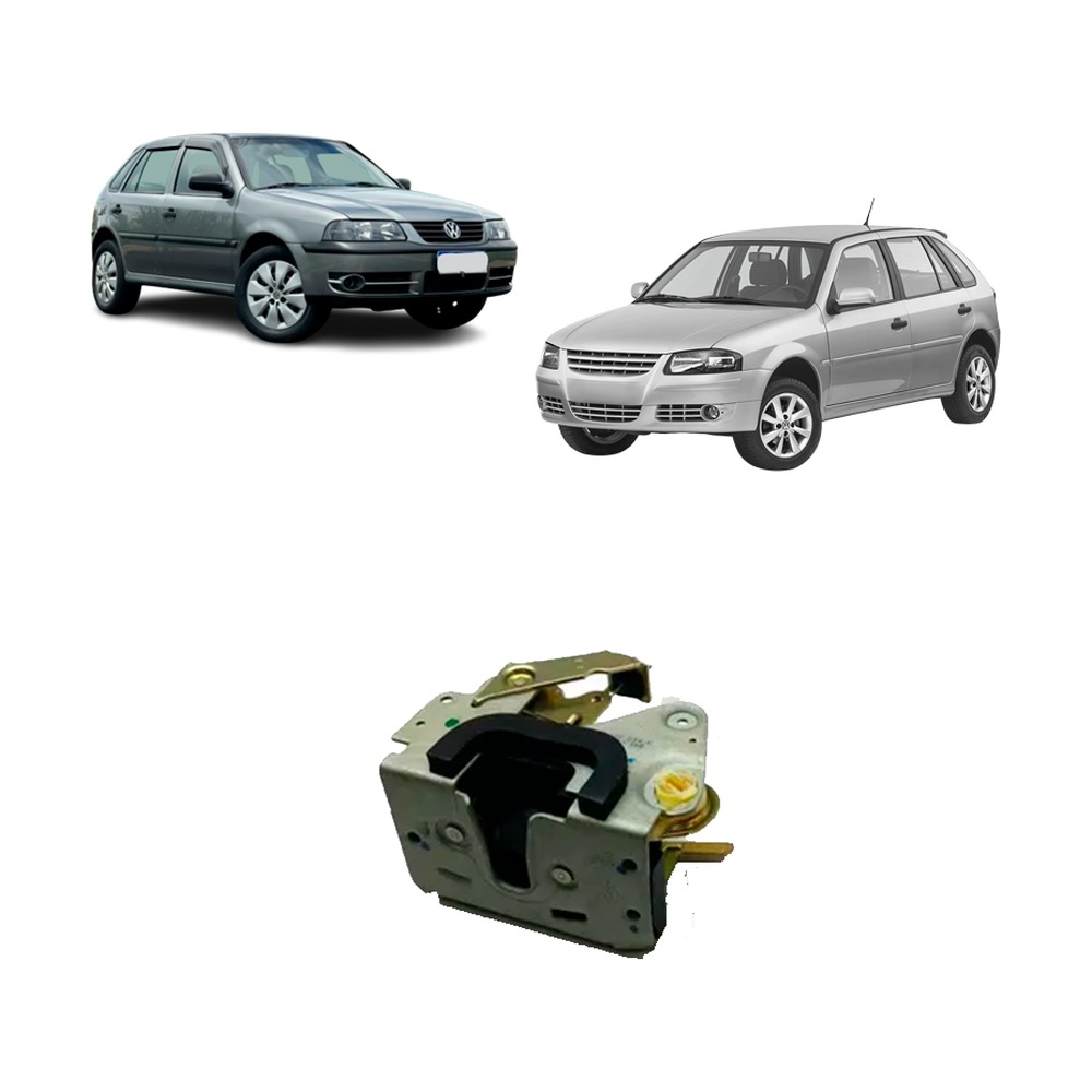 Cerradura de Puerta Delantera Derecha - VW Gol G3 / G4 4 Puertas - Manual - 5X4837014K