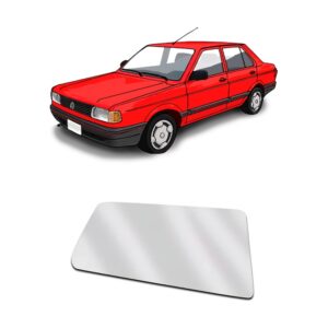 Vidrio de Espejo con Base Estándar Izquierdo - VW Gol / Senda / Saveiro / Gacel (G1) - ZAE857521