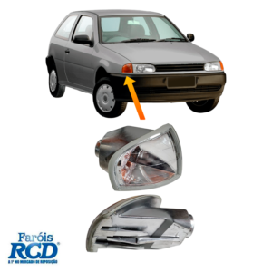 Faro Delantero Derecho (CIBIE - TUNING) | Gol Saveiro AB9 95/99