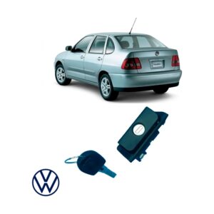 Botón de Cerradura de Baúl con Llave - VW Polo Classic - Original VW 1H6827571E