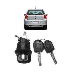Botón de Cerradura de Baúl Manual con Llave Mapa - VW Gol G4 (2006-2014)
