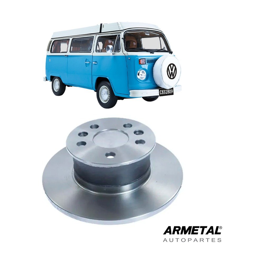 Disco de Freno Delantero Sólido Armetal | Kombi