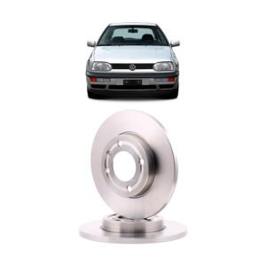 Juego de Discos de Freno Delanteros Sólidos Raybestos | Golf MK3 1995-1999 GL (256 mm)