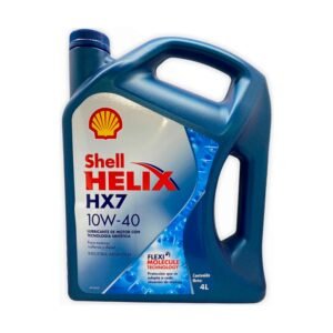 Aceite Shell Helix HX7 10W-40 Semisintético | 4 Litros