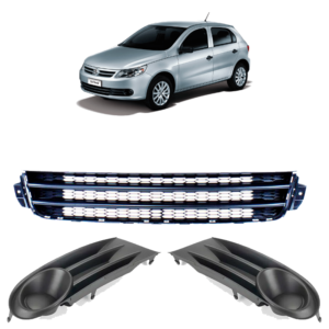 Kit de Grillas de Paragolpe S/Auxiliar (JGO x3) | Gol Trend G5 Voyage 08/12